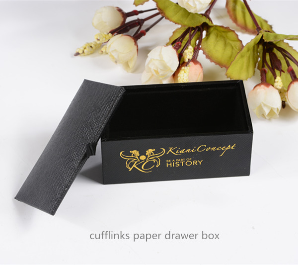 paper cufflinks box 