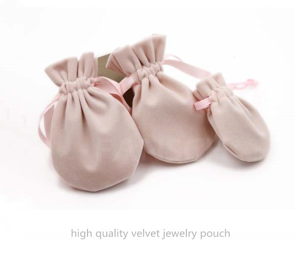 high quality velvet jewelry pouch