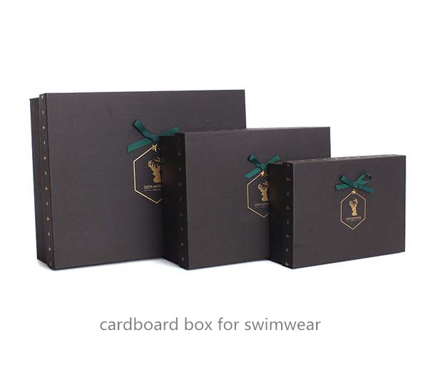 cardboard box for swimwear