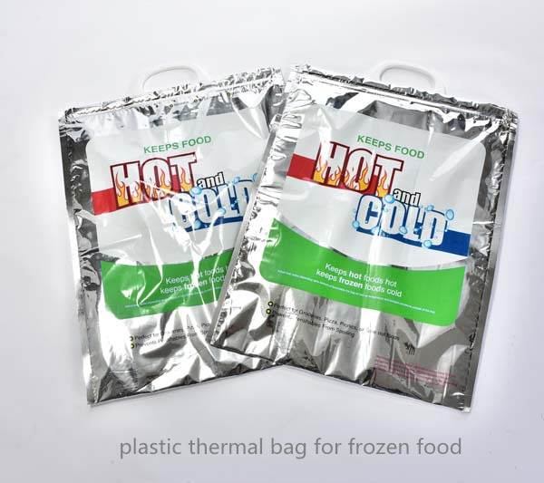 plastic thermal bag for frozen food