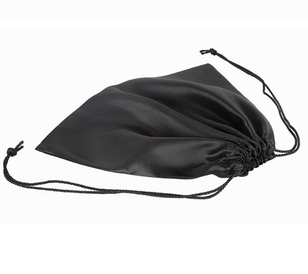 black silk satin shoes bag large size 