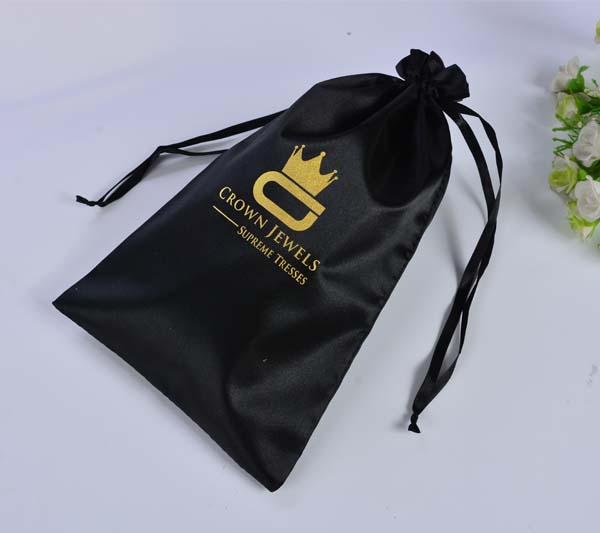 buy black satin bag