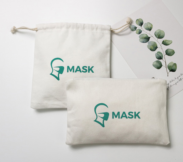 Cotton Mask Bag 
