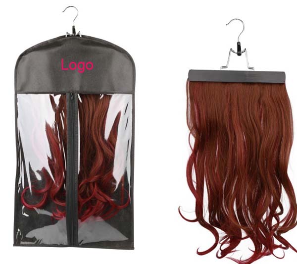 Non Woven Hair Extension Hanger and Bag Set 