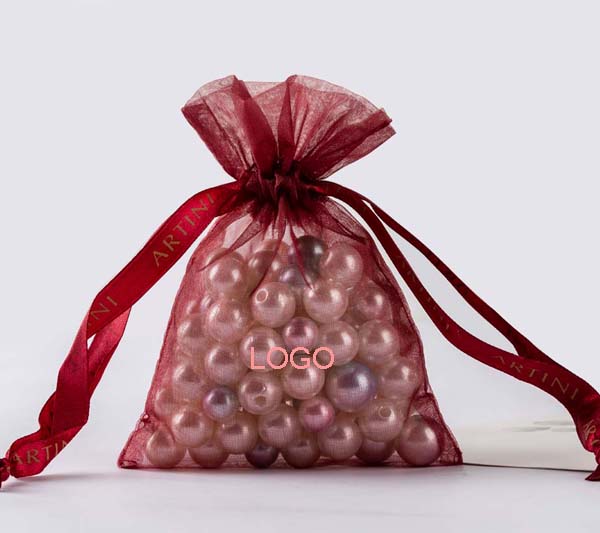 wine organza gift bags 